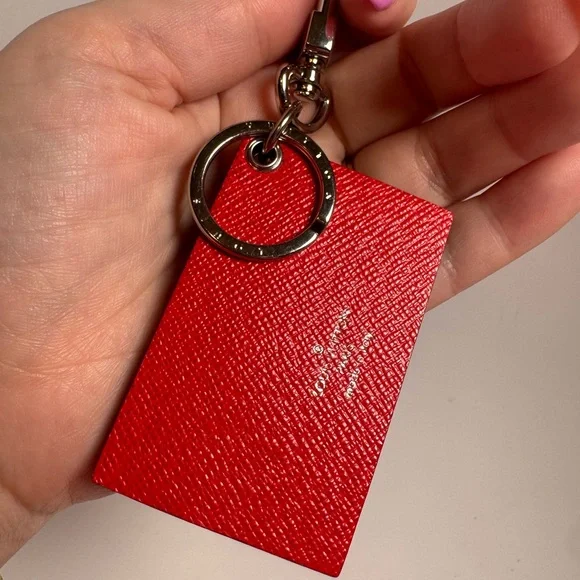 Louis Vuitton Petite Malle Trunk Key Chain/Bag Charm – Red Epi Leather - Picture 2 of 8